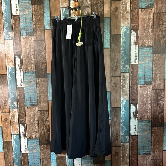 BTFBM Pants - BTFBM small black super wide leg palazzo pants